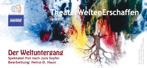 Flyer Der Weltuntergang Aussenseite